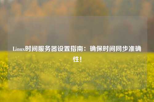 Linux時間服務器設置指南：確保時間同步準確性！
